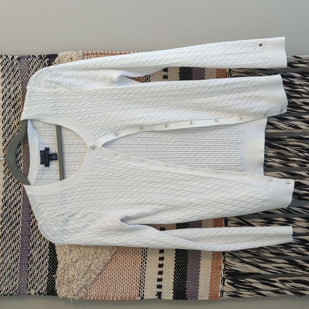 Tommy Hilfiger button up sweater